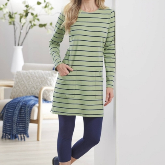 NorthStyle   Women's S (6-8)   Tunic  Top/Dress   Long Sleeve   Gray - Picture 7 of 8